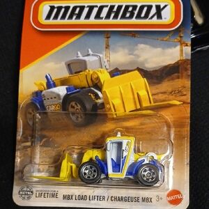 Matchbox MBX Load Lifter - Yellow and Blue